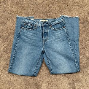Levis Womens Wedgie Ankle Jean Size 25